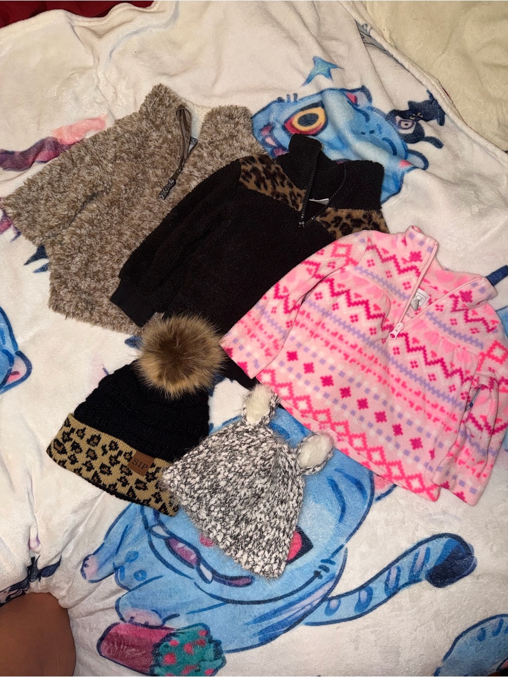 12m Fleece Tops & Beanies